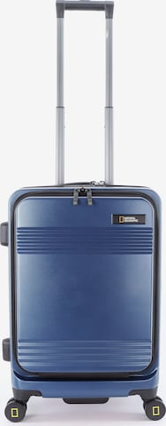 National Geographic Suitcase 'Lodge' in Blue: front