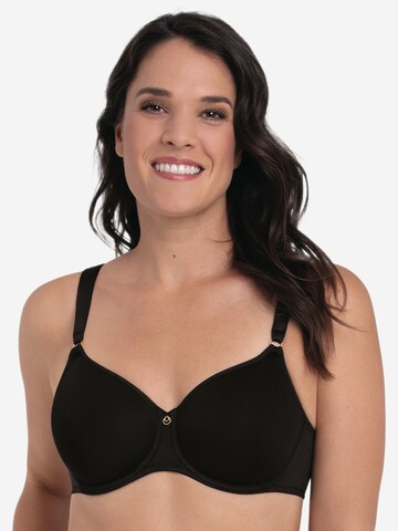 ANITA T-shirt BH 'Claire' in Zwart: voorkant