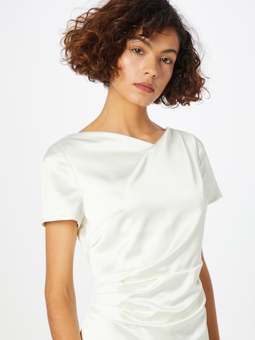 Robe de cocktail SWING en blanc