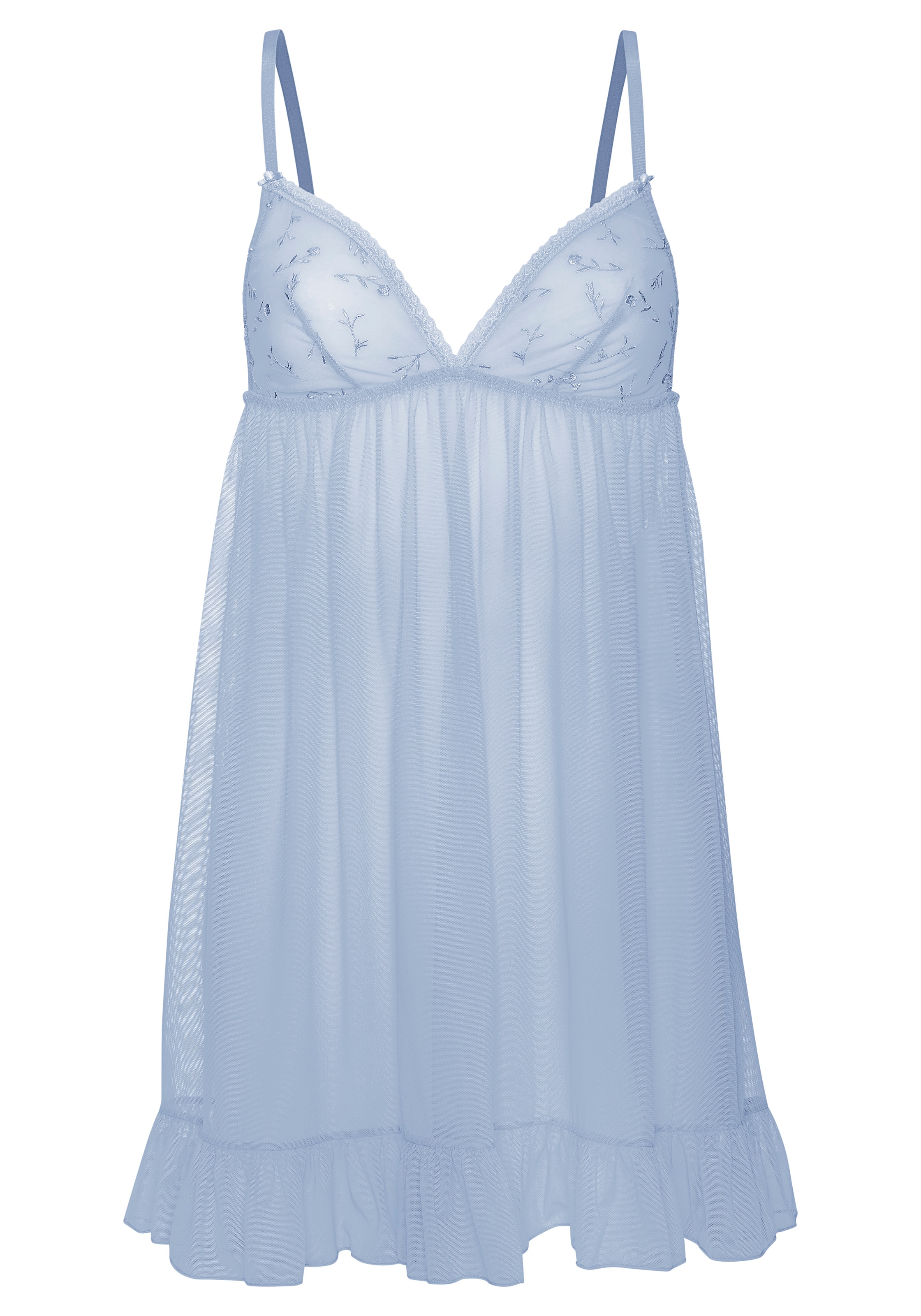 VIVANCE Negligé in Blau: Vorderseite