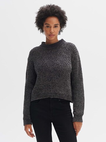 OPUS Pullover 'Pektuno' in Grau: Vorderseite
