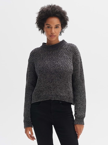 OPUS Sweater 'Pektuno' in Grey: front