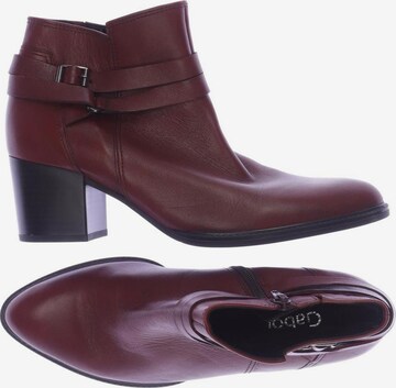 GABOR Stiefelette 39,5 in Rot: predná strana