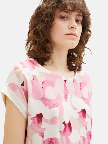 TOM TAILOR T-shirt i rosa