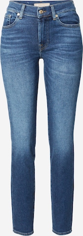 7 for all mankind Skinny Jeans 'ROXANNE' in Blau: predná strana