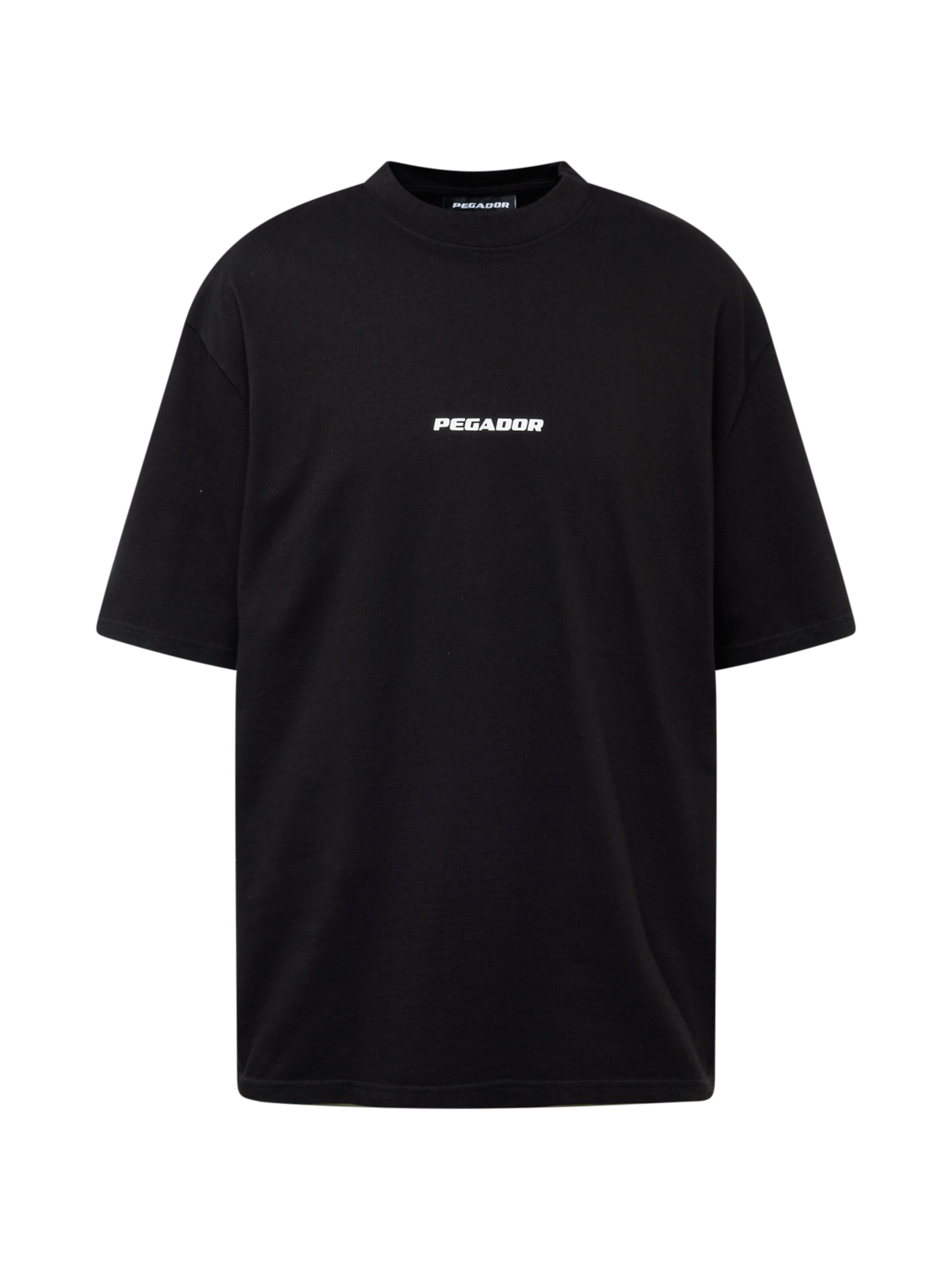 Pegador Μπλουζάκι 'COLNE' σε μαύρο: μπροστά