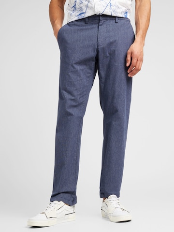 s.Oliverregular Chino hlače - plava boja: prednji dio