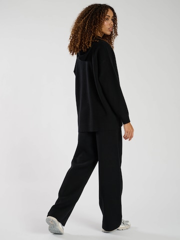 South Beach Wide leg Broek in Zwart