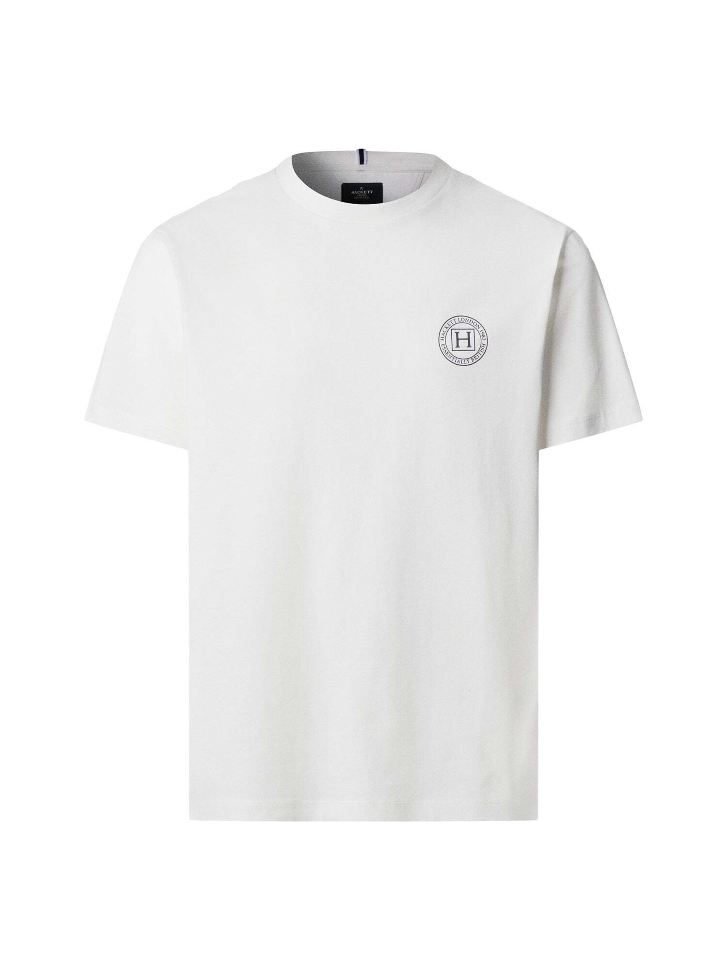 Hackett London Shirt in Wit: voorkant