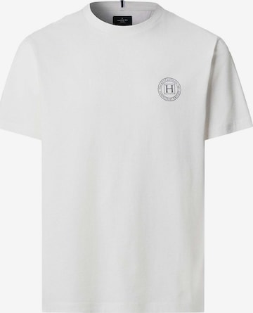 T-Shirt Hackett London en blanc : devant
