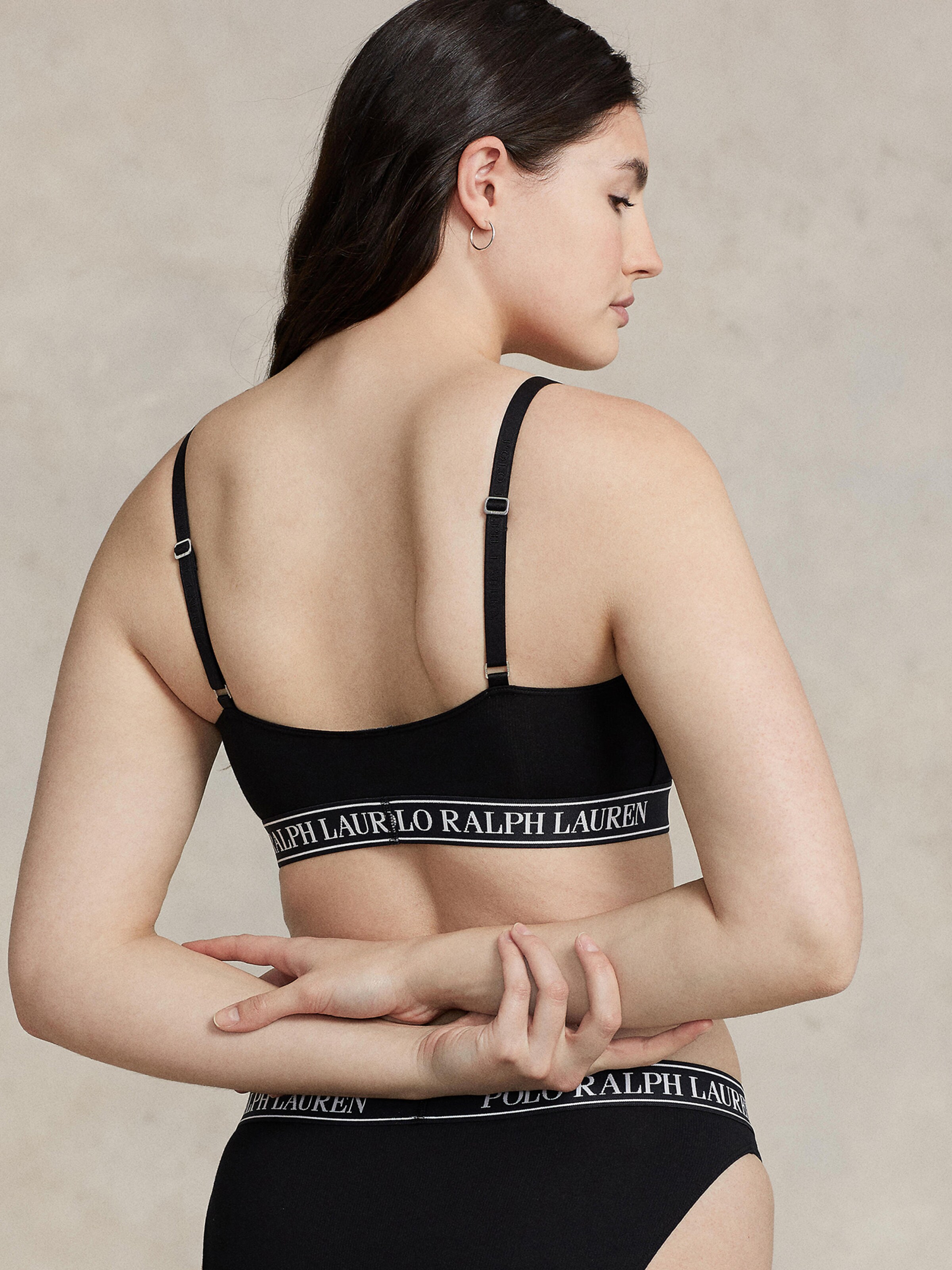 Polo Ralph Lauren Bralette Bra SCOOP BRALETTE in Black ABOUT YOU