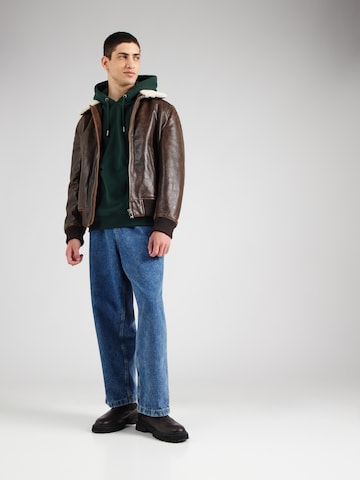 Superdry Μπλούζα φούτερ 'Essentials' σε πράσινο