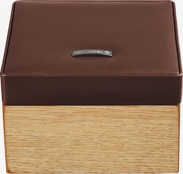 Boîte à bijoux 'Wood' WINDROSE en marron : devant