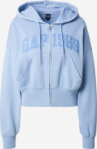Veste de survêtement '1969' GAP en bleu : devant
