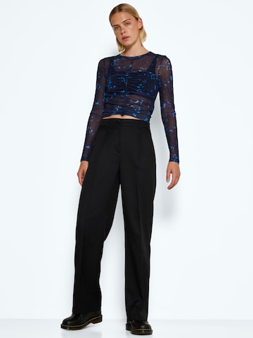 Noisy may Loose fit Pleat-Front Pants 'Drewie' in Black