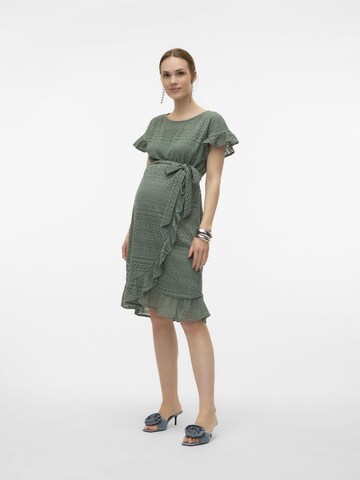Vero Moda Maternity Φόρεμα 'VMMHoney' σε πράσινο