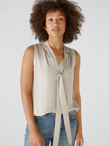 OUI Blouse in Grey: front