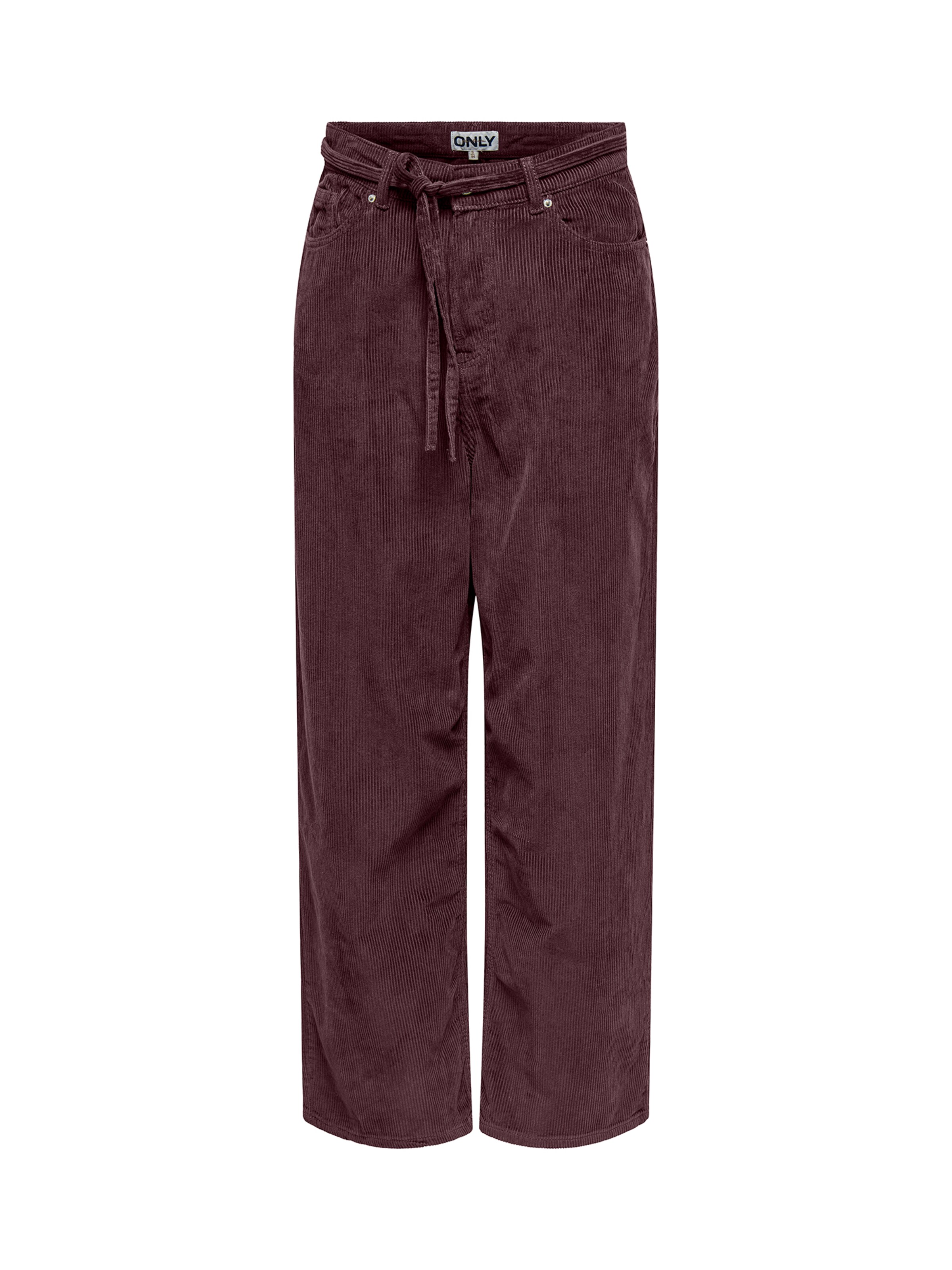 ONLY - Ropa ancha Pantalón 'ONLBLEECKER' en rojo: frente
