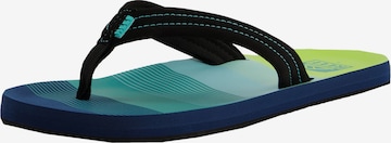 REEF Beach & Pool Shoes 'Kids Ahi' in Black: front