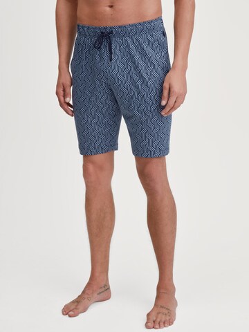 CALIDA Pyjamahose 'RMX Sleep Free'‌‌‌‌‌‌ in Blau
