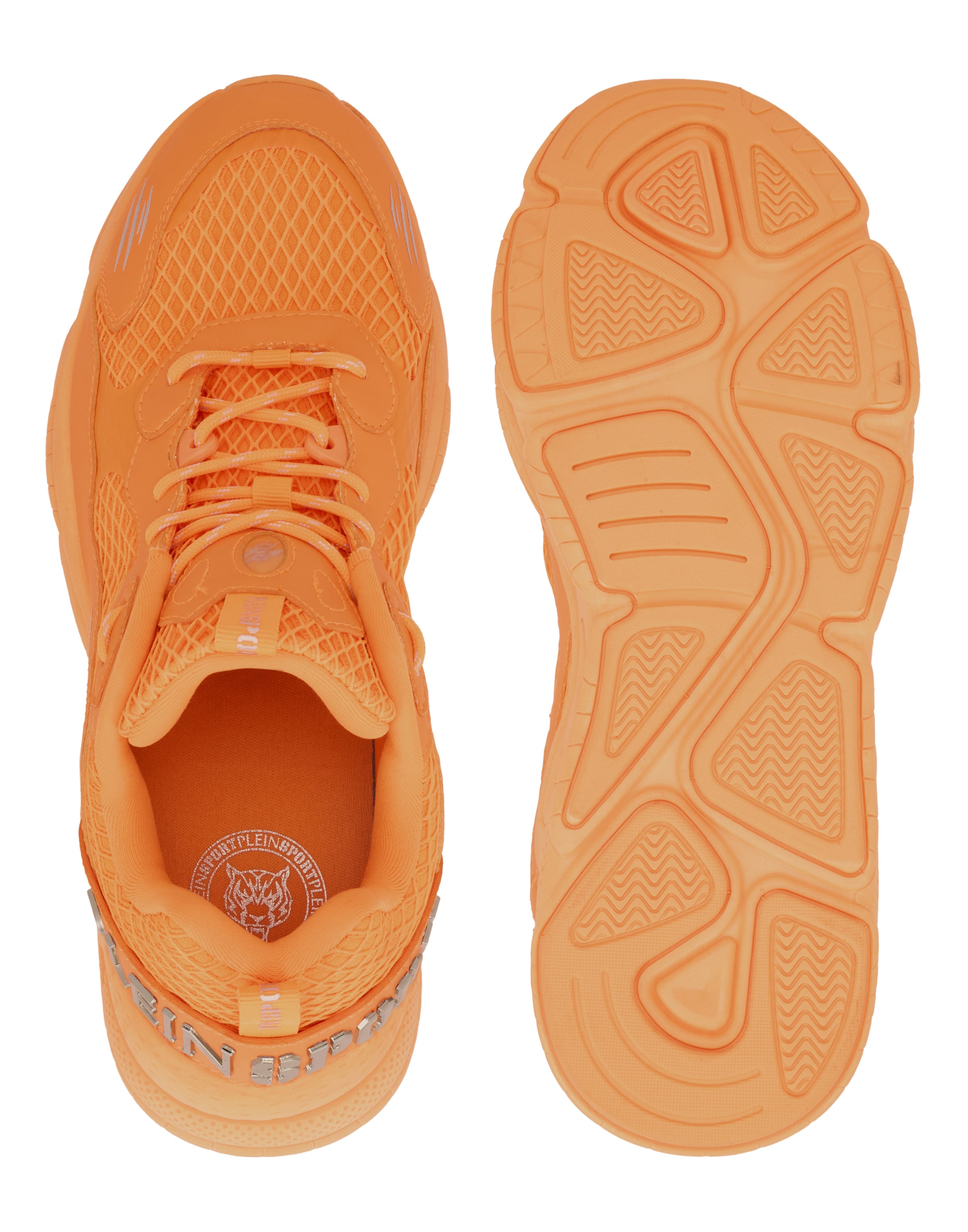 Sneaker bassa 'Track King' di Plein Sport in arancione