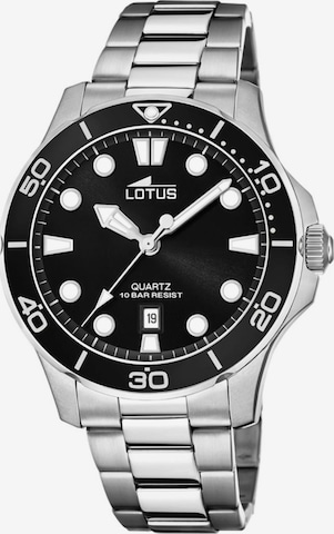 Lotus Analoog horloge 'Excellent' in Zwart: voorkant