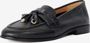 Chaussure basse 'Giavonni' Dune LONDON en noir : devant