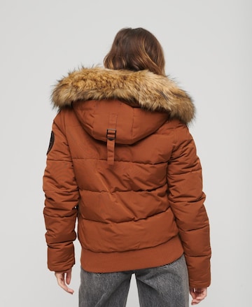 Superdry Winter Jacket in Orange