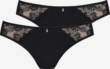 VIANIA Panty 'AVA' in Black: front