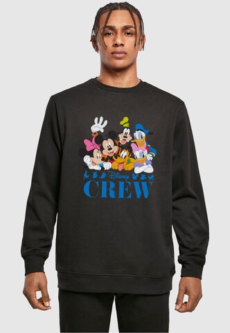 Sweat-shirt 'Mickey Mouse - Disney Friends' ABSOLUTE CULT en noir : devant
