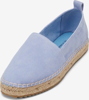 Marc O'Polo Espadrilles in Blauw: voorkant