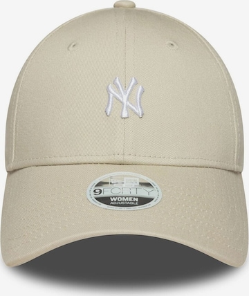 NEW ERA Pet '9FORTY' in Beige: voorkant