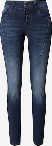 Gang Skinny Jeans in Blau: predná strana