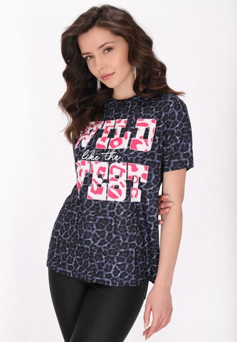 faina Shirt in Zwart: voorkant