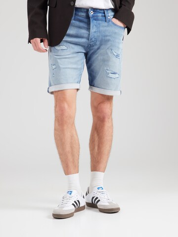 JACK & JONES Regular Jeans 'JJIRick JJIcon' in Blue: front