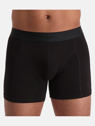 Bamboo basics Boxer shorts 'Rico' in Black
