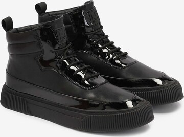 Kazar High-Top Sneakers in Black