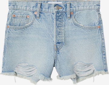 MANGO Regular Shorts 'HAILEY' in Blau: predná strana