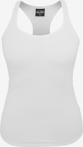 Urban Classics Top in White: front