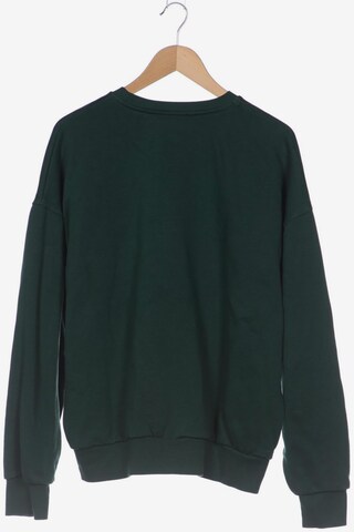 Bershka Sweatshirt & Zip-Up Hoodie in L in Green
