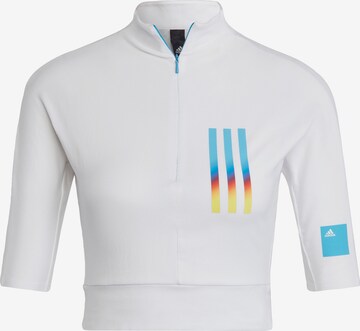 ADIDAS SPORTSWEAR Performance Shirt 'Mission Victory  Fit' in White: front