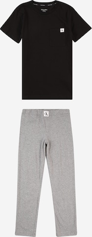 juoda Calvin Klein Underwear Miego kostiumas: priekis