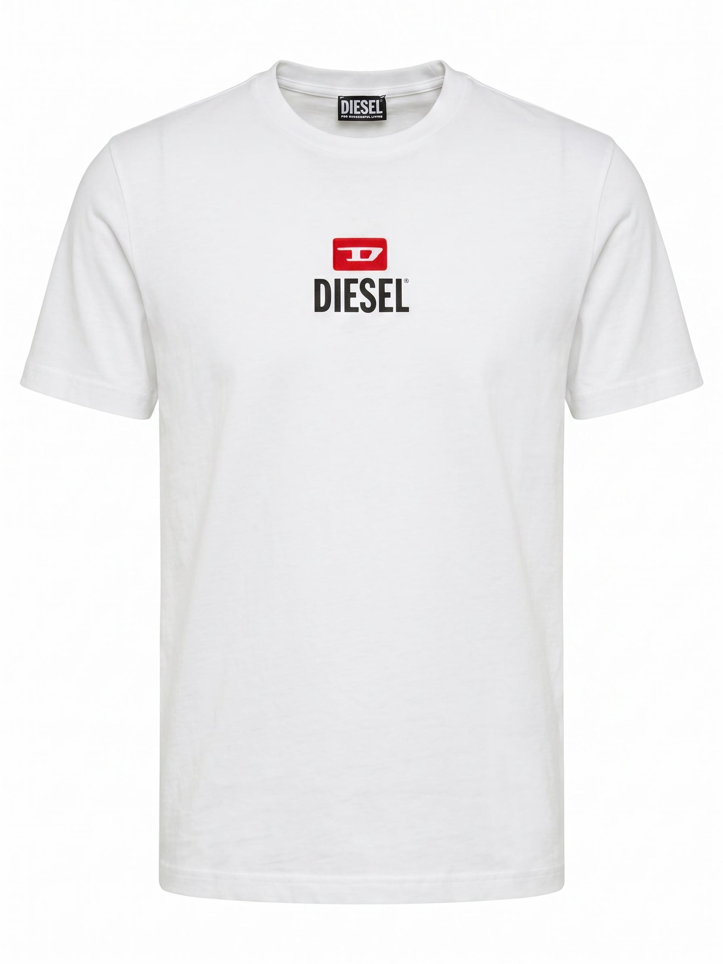 DIESEL Shirt 'T-Just' in White: front