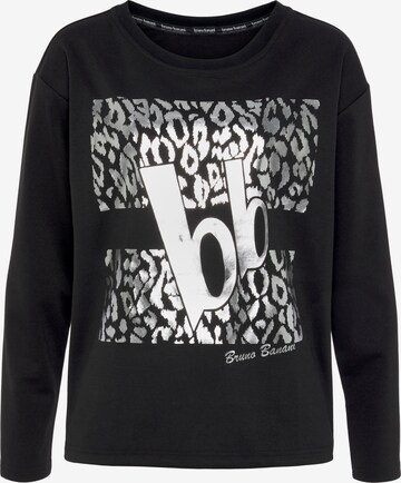 BRUNO BANANI Sweatshirt in Black: front