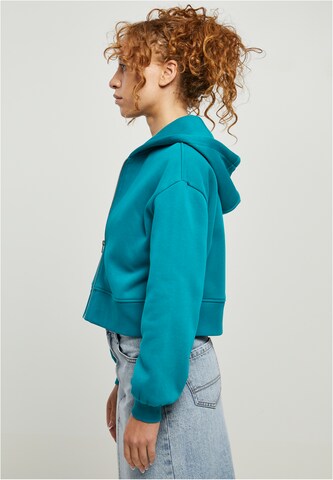 Urban Classics - Sudadera con cremallera en azul