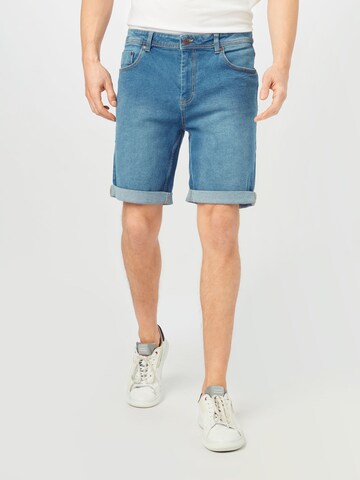 Denim Project Regular Shorts 'Mr. Orange' in Blau: predná strana