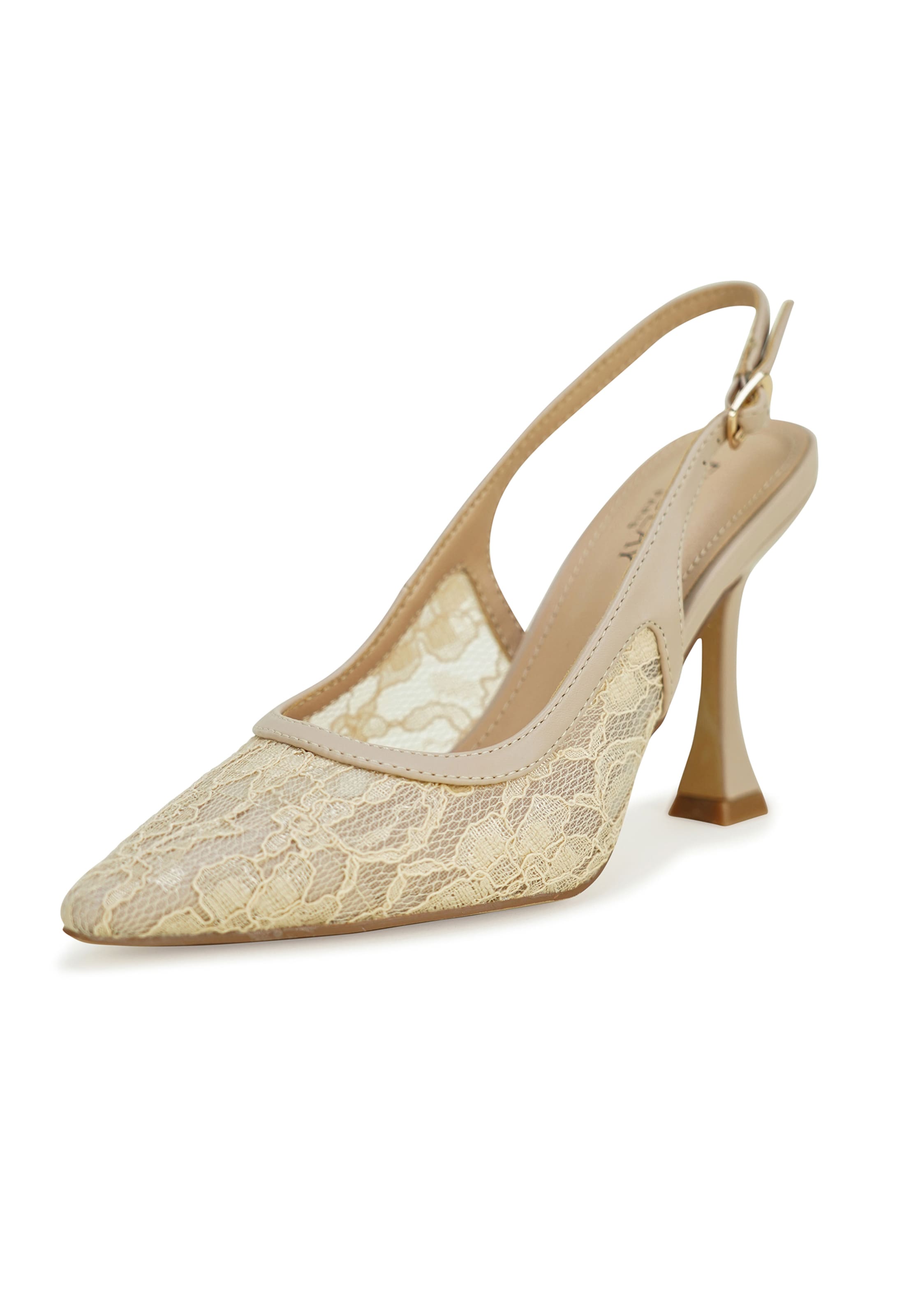 Findlay Slingpumps 'JANE' in Beige: voorkant
