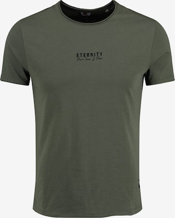 Key Largo Shirt 'MT NO NAME' in Green: front