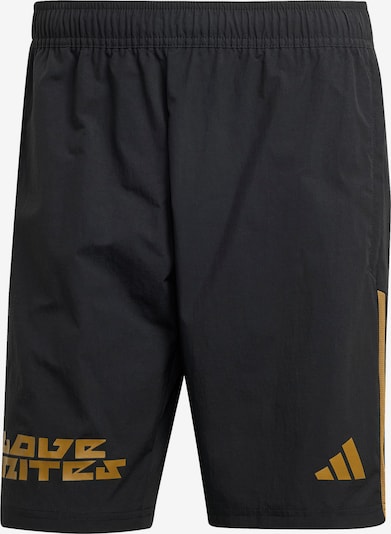 ADIDAS PERFORMANCE Urheiluhousut 'Pride' värissä sininen / sinappi / musta, Tuotenäkymä