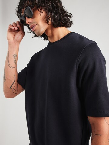 Bluză de molton de la Karl Lagerfeld pe albastru